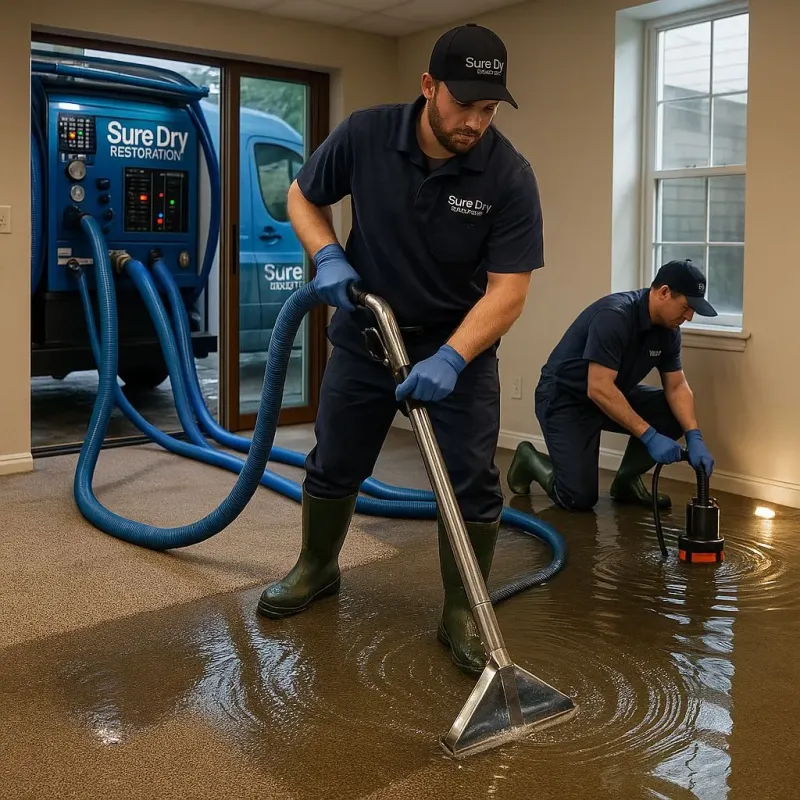 Water Extraction and Removal process in Darmstadt, IN